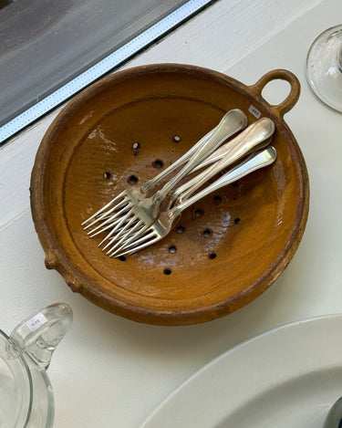 Antique colander - NEROLI