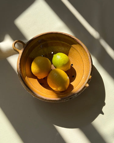 Antique colander - NEROLI