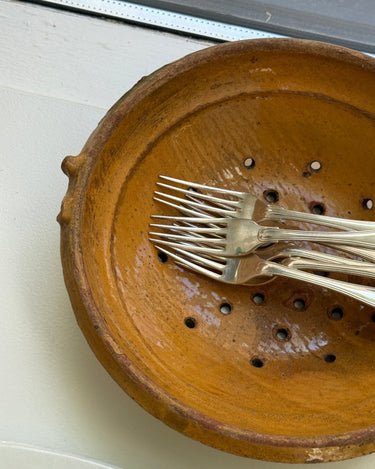 Antique colander - NEROLI