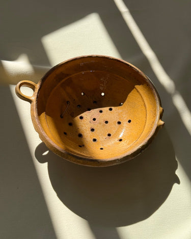 Antique colander - NEROLI
