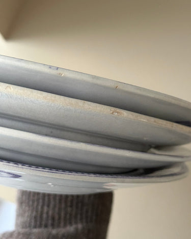 Antique dinner plates (4 pcs) - NEROLI