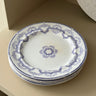 Antique dinner plates (4 pcs) - NEROLI