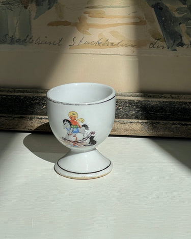 Antique egg cup - NEROLI