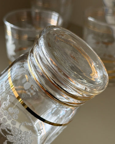 Antique glasses (4 pcs) - NEROLI