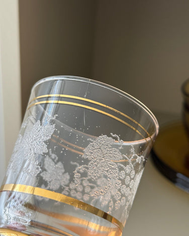 Antique glasses (4 pcs) - NEROLI
