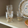 Antique glasses (4 pcs) - NEROLI