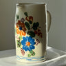 Antique handpainted water jug - NEROLI