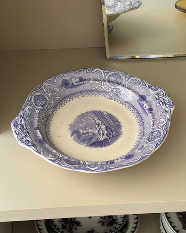 Antique platter - NEROLI