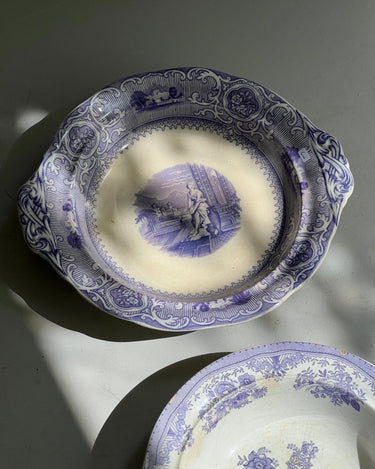 Antique platter - NEROLI