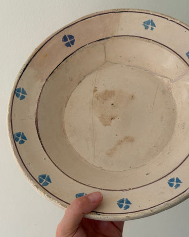 Antique platter - NEROLI