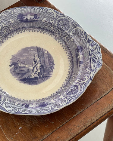 Antique platter - NEROLI