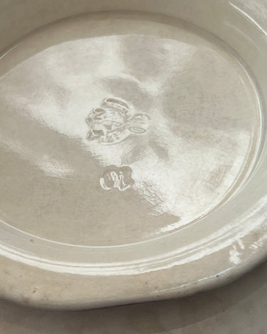 Antique platter - NEROLI
