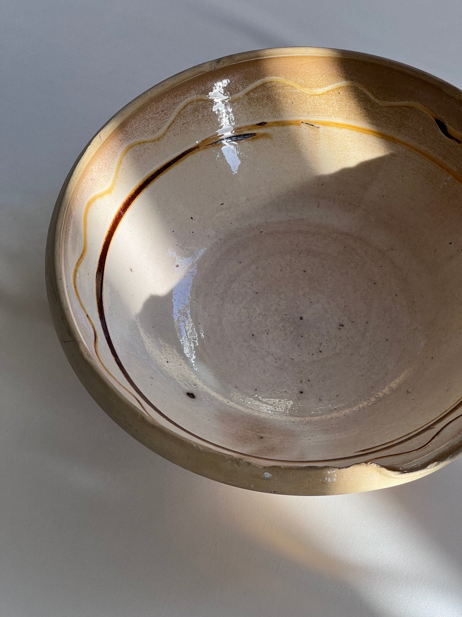 Antique terracotta bowl - NEROLI