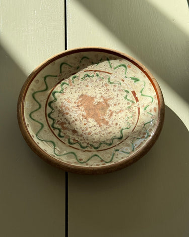 Antique terracotta platter - NEROLI