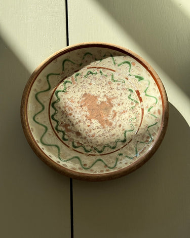 Antique terracotta platter - NEROLI