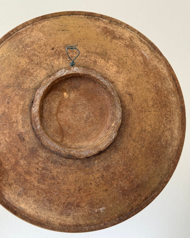 Antique terracotta platter - NEROLI