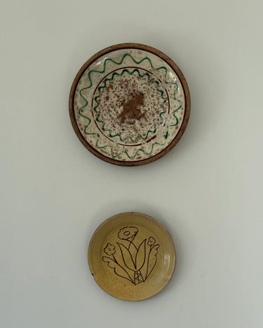 Antique terracotta platter - NEROLI