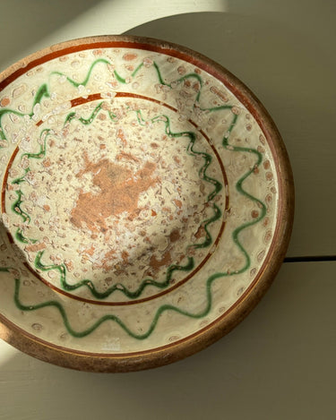 Antique terracotta platter - NEROLI
