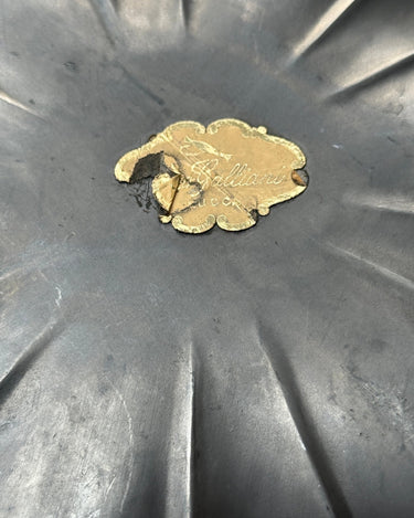 Antique tin bowl - NEROLI