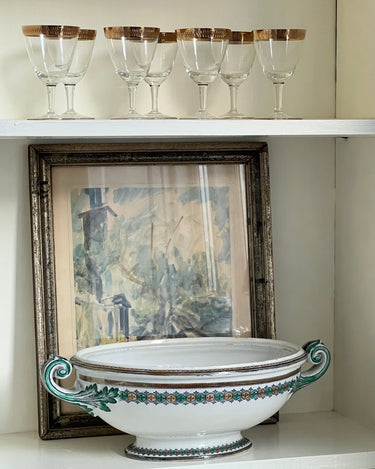 Antique tureen - NEROLI