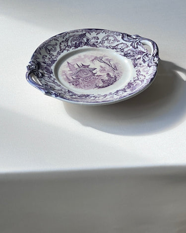 Antique violet dish - NEROLI