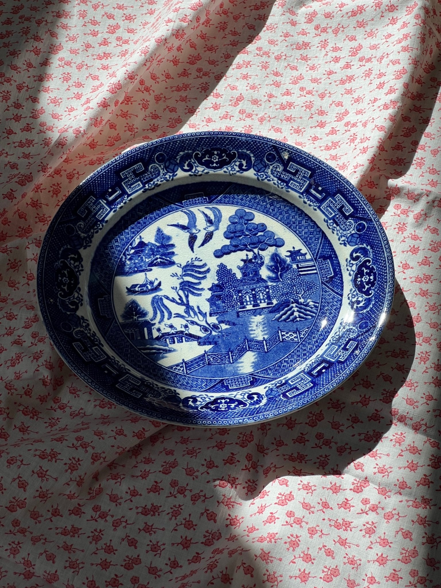 Antique wall plate - NEROLI