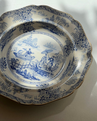 Antique wall plate - NEROLI