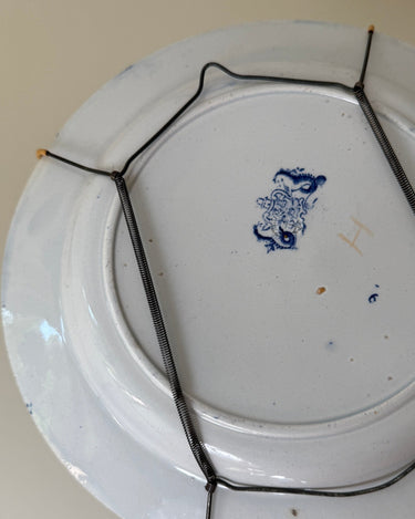 Antique wall plate - NEROLI