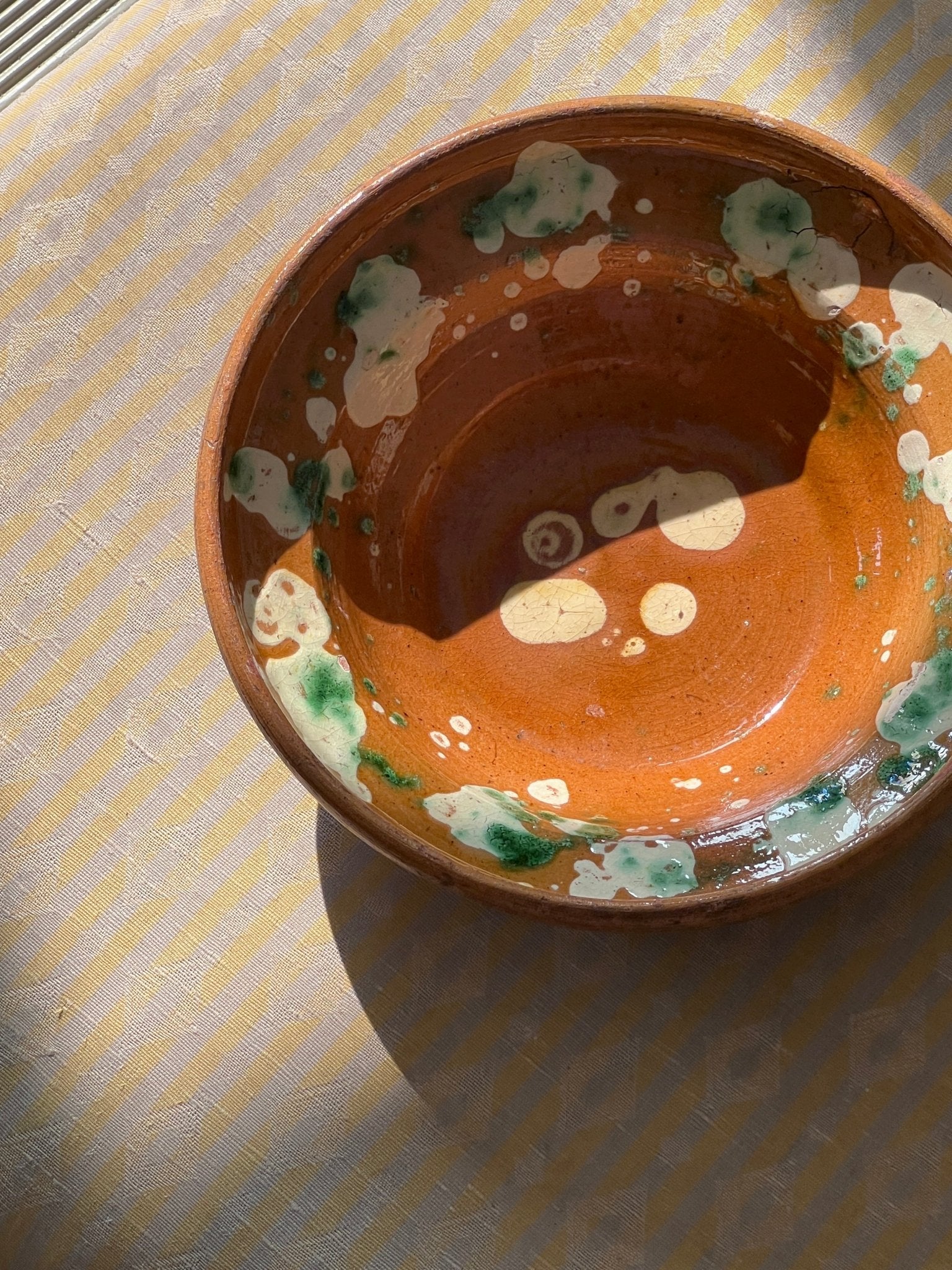 Antique wall plate - NEROLI