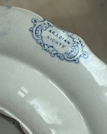 Antique wall plate - NEROLI