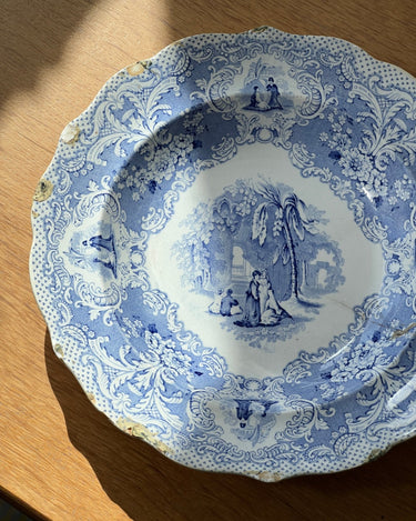 Antique wall plate - NEROLI