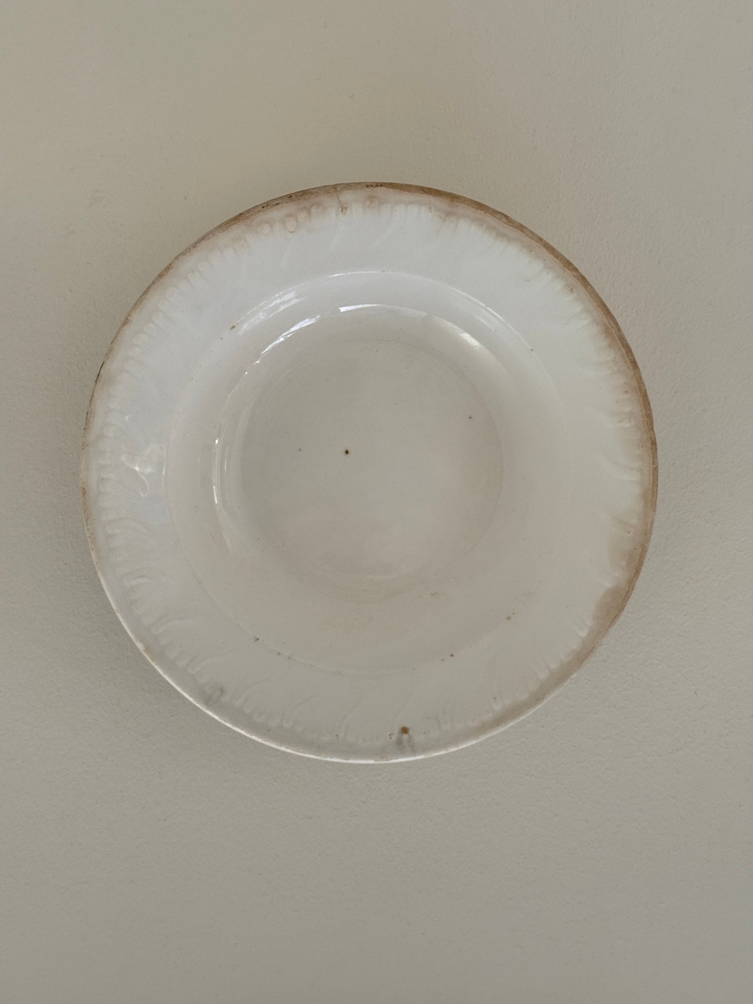 Antique wall plate - NEROLI