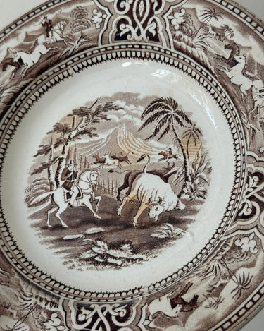 Antique wall plate - NEROLI
