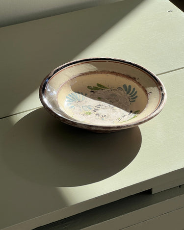 Antique wall plate - NEROLI