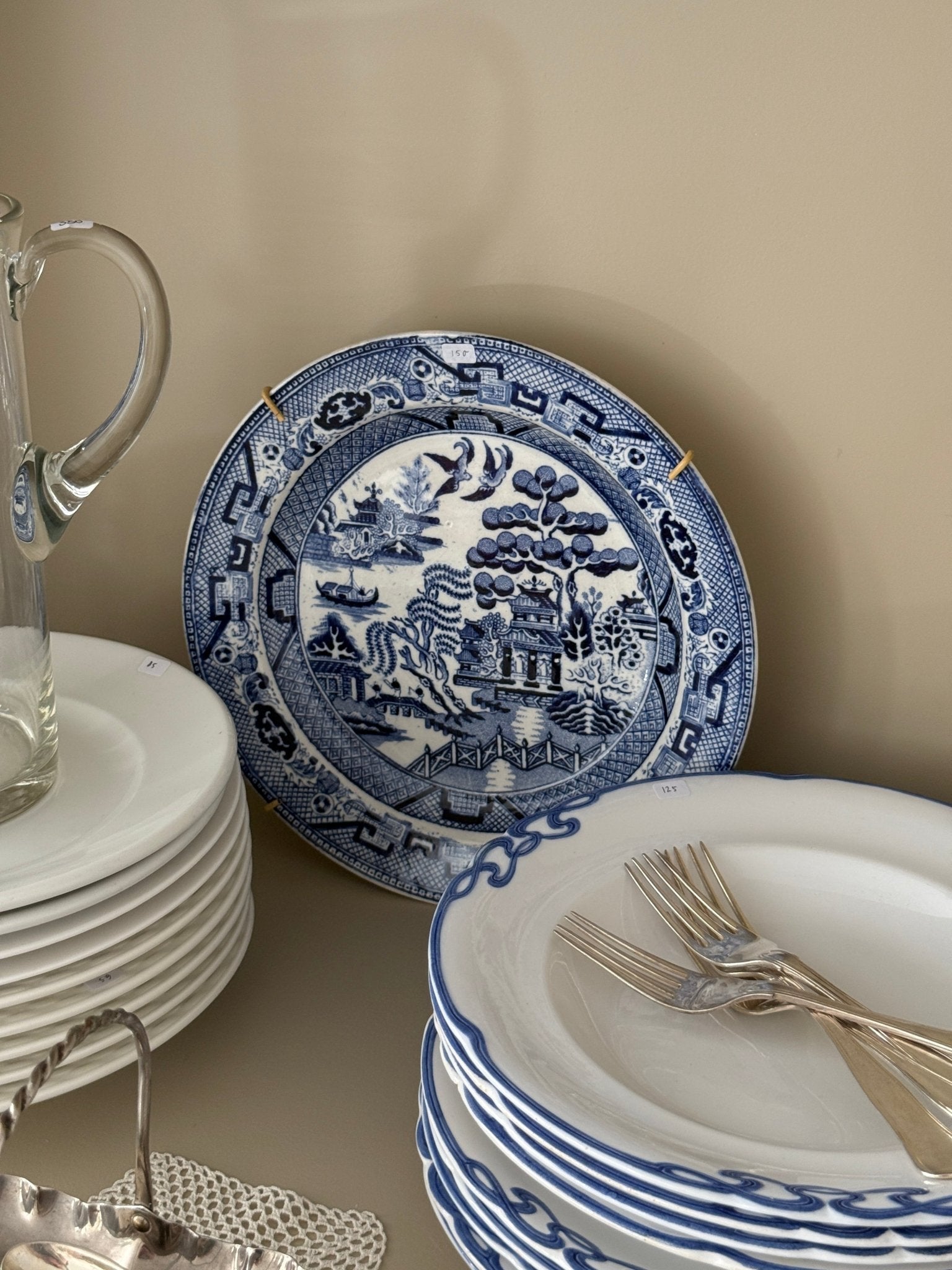 Antique wall plate - NEROLI