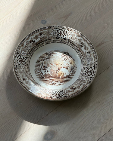 Antique wall plate - NEROLI