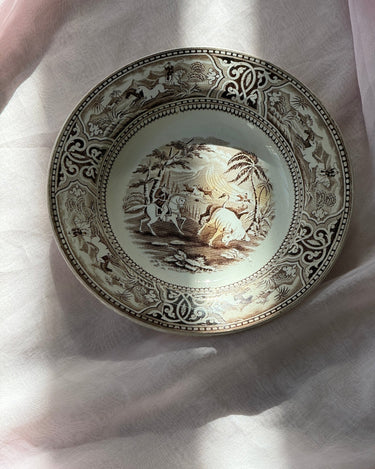 Antique wall plate - NEROLI