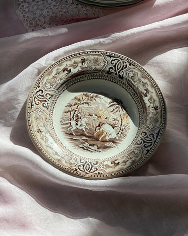 Antique wall plate - NEROLI