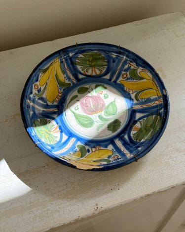 Antique wall platter - NEROLI