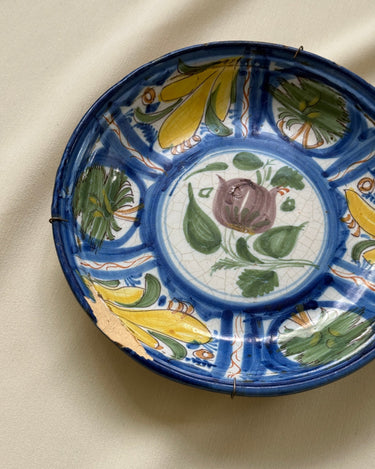 Antique wall platter - NEROLI