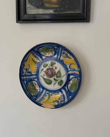 Antique wall platter - NEROLI