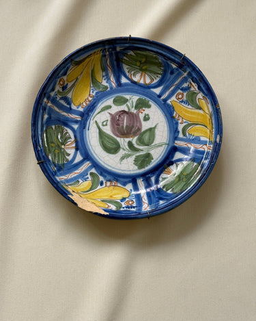 Antique wall platter - NEROLI