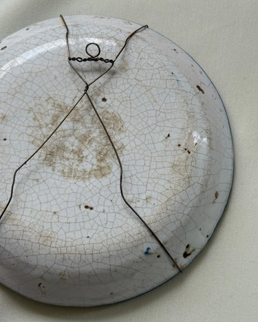 Antique wall platter - NEROLI