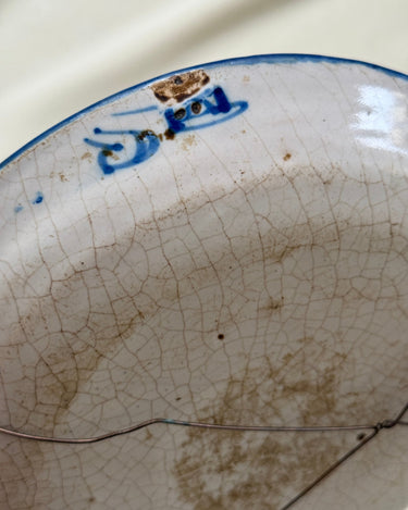 Antique wall platter - NEROLI