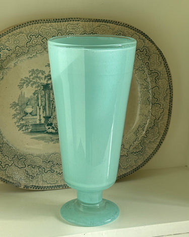 Aqua blue vase - NEROLI
