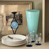 Aqua blue vase - NEROLI