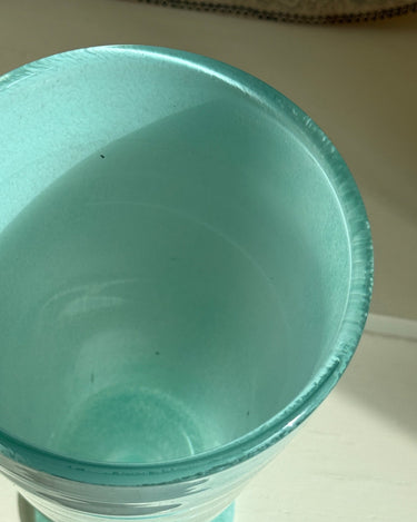 Aqua blue vase - NEROLI