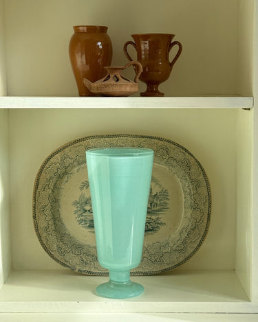 Aqua blue vase - NEROLI