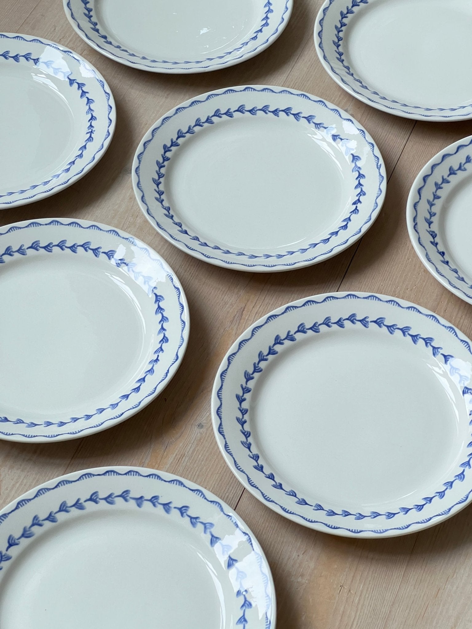 Arabia dinner plates (4 pcs) - NEROLI