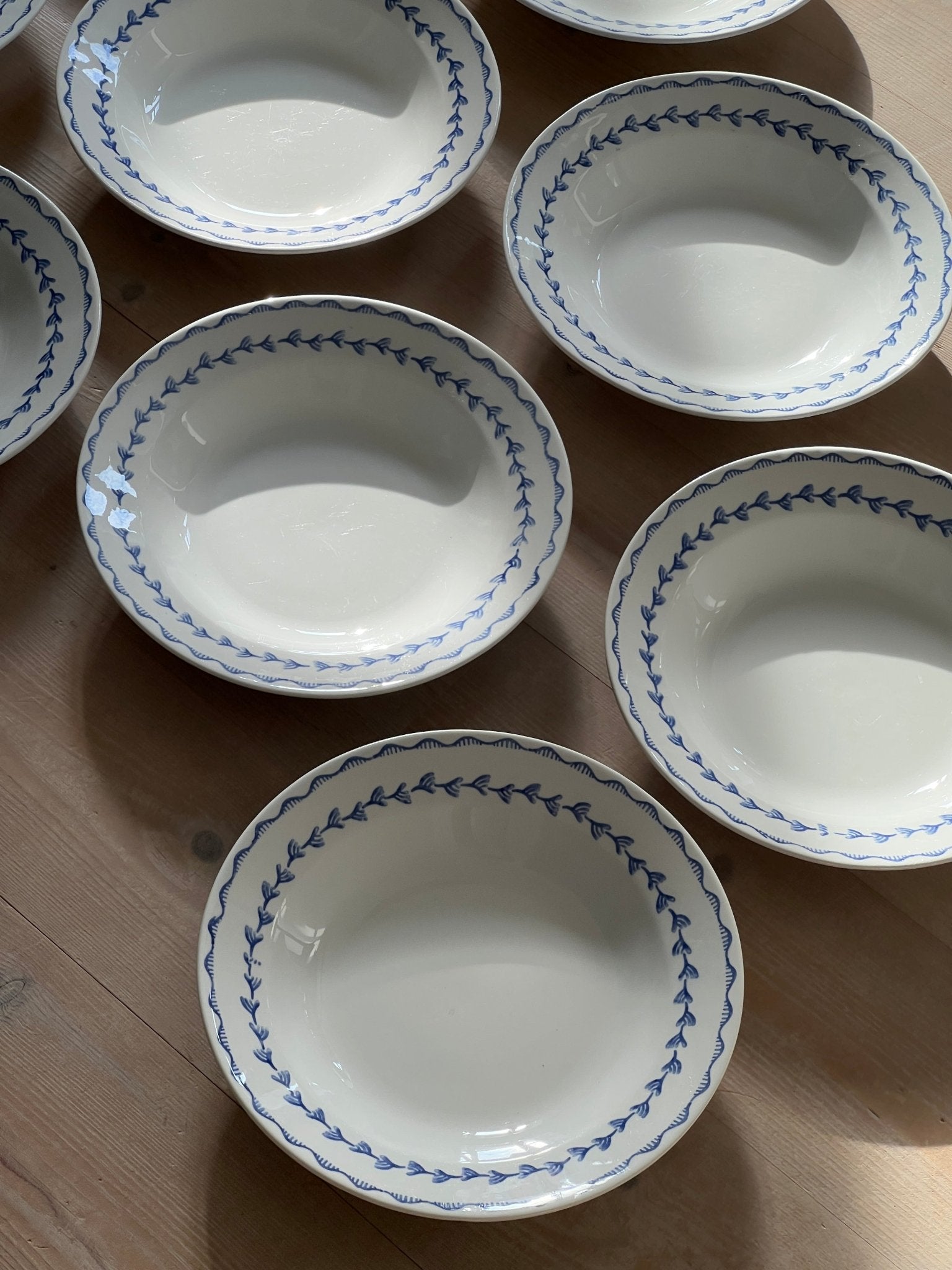Arabia pasta plates (11 pcs) - NEROLI